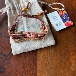 3 strand beaded adjustable bracelet